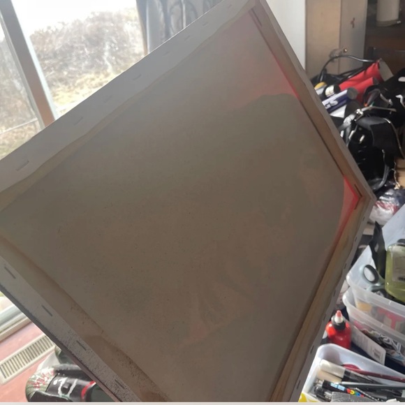 RIDDLER 2022 Spray painting On 16x20 Stretched Canvas with Permanent Vinyl  ? - Picture 6 of 6